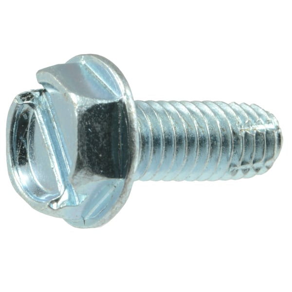 Midwest Fastener Sheet Metal Screw, #10 x 1/2 in, Zinc Plated Steel Flange Hex Head External Hex Drive, 30 PK 32174 - main